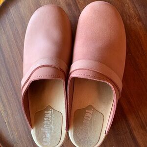 SANDGRENS Tokyo clog in blush pink - Size 39